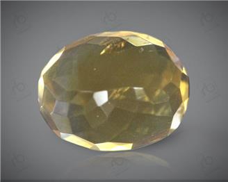 Yellow Citrine Natural Certified  6.17CTS-8561